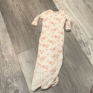 aden + anais Pink Floral Baby Gown